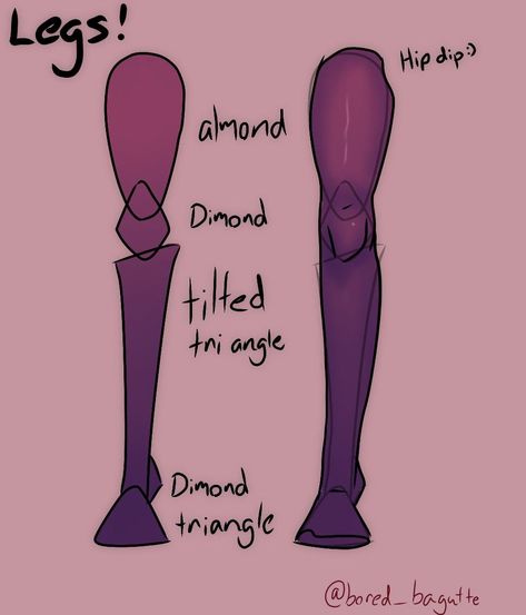 Legs Drawing Refrences, How To Connect Legs To Torso Drawing, Leg Atonamy, Front Facing Legs Drawing, Creativity Drawing Ideas, Leg Bandages Drawing Reference, How To Draw Limbs, Leg Refrences Drawings, Hero Vs Villian Pose Reference