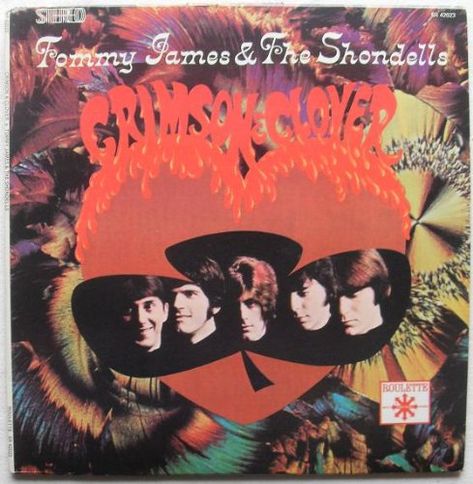 Tommy James The Shondells Crimson Clover Tommy James And The Shondells, Prom Songs, Crimson And Clover, Crimson Clover, Tommy James, Vintage Records, Album Cover Art, Vinyl Cover, I Love Music