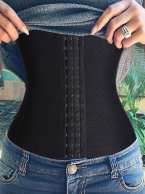 Free 2-day shipping. Buy LELINTA Women Seamless Waist Training Tummy Cincher Corset Shaper Trainer Bustier Slim Waistline Body Shaper at Walmart.com Workout Corset, Hourglass Waist Trainer, Workout Waist, Zipper Corset, Hourglass Waist, Body Shaper Corset, Waist Trainer Workout, Waist Trainer Cincher, Cincher Corset