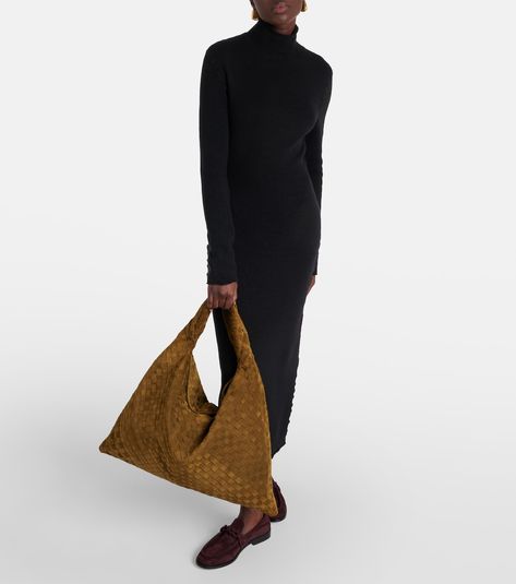 Bottega Veneta Suede Bag, Bottega Hop Bag, Bottega Veneta Bag Tote, Suede Tote Bag, Suede Tote, Free Bag, Bottega Veneta, Calf Leather, Designing Women