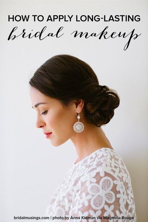 5 Top Tips On How To Apply Long Lasting Bridal Make Up Bridal Makeup Diy, Diy Bridal Makeup, Diy Beauty Products, Wedding Makeup Bridesmaid, Amazing Wedding Makeup, Diy Wedding Makeup, Bridal Makeup Tips, Gorgeous Wedding Makeup, Bridal Make Up