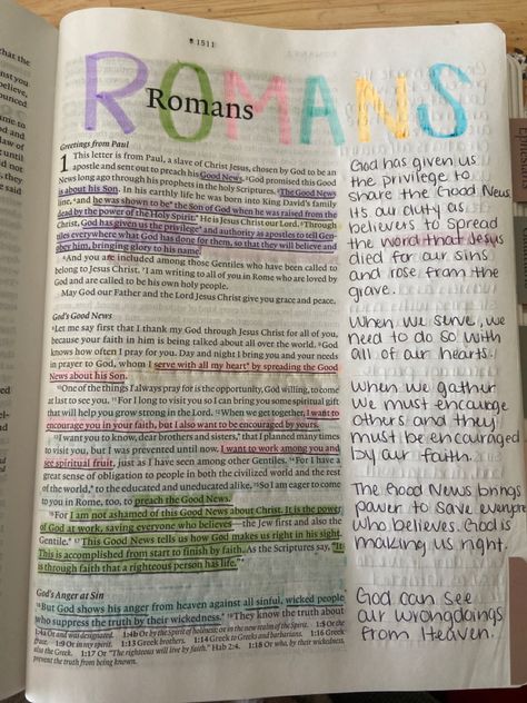 Romans 1 Bible Study Notes, Romans Chapter 1 Bible Study, Book Of Romans Bible Study, Roman’s Bible Notes, Roman’s Bible Study Notes, Romans Notes, Romans 1 Bible Journaling, Romans Bible Study Notes, Roman’s Bible Study