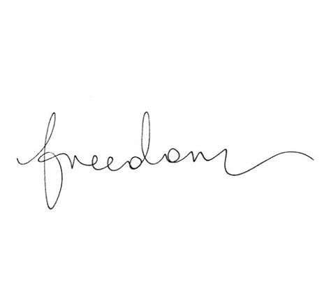 Libertas Tattoos, Live Free Tattoo, Tattoo Freedom, Freedom Tattoo, Freedom Tattoos, Writing Tattoos, How To Write Calligraphy, Lettering Styles, Minimal Tattoo