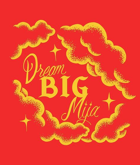 VIVA LA BONITA on Instagram: “☁️✨ Dream Big Mija. ☁️✨ New collection is coming soon. Our Dream Big Mija will include adult and kid tees, adult and kid sweaters, and home…” Latinas Quotes, Hispanic Art, Latina Power, Multimedia Arts, Trippy Art, Art Inspiration Painting, Speak The Truth, Cute Images, Positive Life