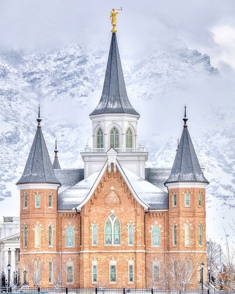 Provo City Center LDS Mormon Temple taken by Kyle Woodbury in winter. Provo City Center Temple, Lds Pictures, Lds Temple Art, Lds Temple Pictures, Later Day Saints, Mormon Temples, Temple Photography, Temple Pictures, Church Pictures