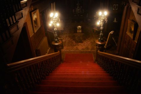 Rockcliffe Mansion: A haunted house legend in Hannibal, worthy of Twain himself - Wytchery: A Gothic Cabinet of Curiosities and Mysteries Indrid Cold, Mansion Homes, Mansion Aesthetic, Yennefer Of Vengerberg, Haunted Hotel, Gothic House, Haunted Mansion, Victorian Gothic, Red Aesthetic