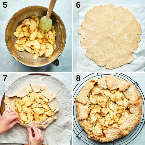 Cozy up with a chai-spiced apple galette! This rustic free-form French tart balances warm spices, seasonal fruit, and a sweet maple glaze. French Tart, Apple Galette, Galette Recipe, Seasonal Fruit, Hosting Holidays, Maple Glaze, Chai Spice, Spiced Apples, Fruit In Season