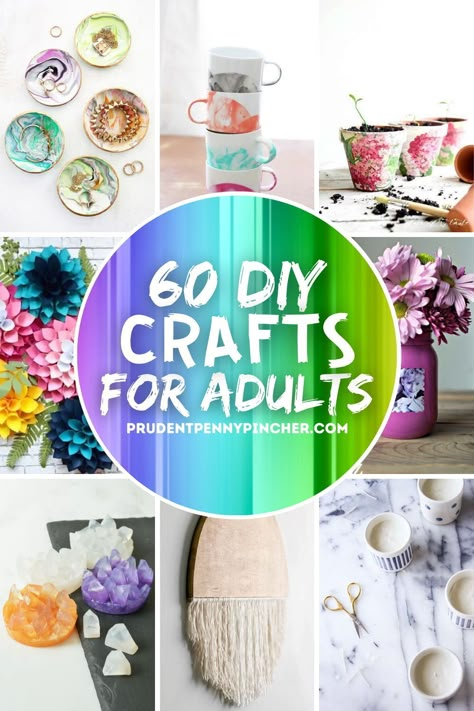 New Crafts To Learn, Crafts For Adults Flowers, Birthday Craft Ideas For Adults, Group Diy Crafts, Craft Fundraiser Ideas, Fun Crafts For Adults Diy Projects, Inexpensive Crafts For Adults, 2 Hour Crafts For Adults, Camp Crafts For Adults