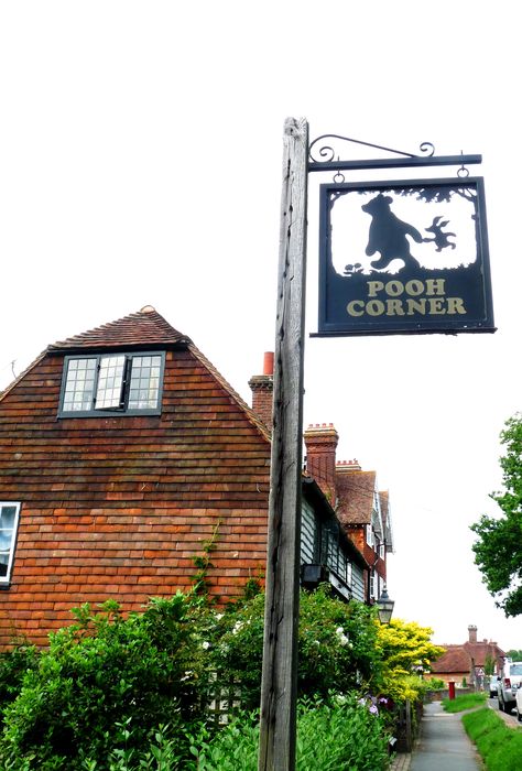 Pooh Corner, Hartfield, England...♔.... British Holidays, House At Pooh Corner, Pooh Corner, Living In England, Garden Whimsy, Spring Trip, Honeymoon Travel, Village Life, Great British