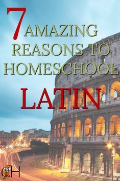 Why do so many homeschoolers teach Latin? After all, Latin is a dead language. Actually there are seven amazing reasons why you should homeschool Latin. Classical Learning, Learning Latin, Homeschool Foreign Language, Teaching Latin, Classical Homeschool, Homeschool Middle School, Latin Language, Homeschool Elementary, Classical Education