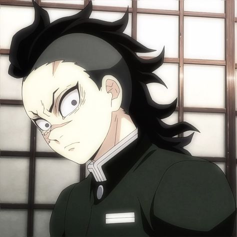 Demon Slayer Genya, Genya Shinazugawa, Demon Slayer Characters, Demon Slayer Icons, Demon Slayer Stuff, Demon Slayer Kimetsu No Yaiba, Slayer Anime, Kimetsu No Yaiba, Anime Character