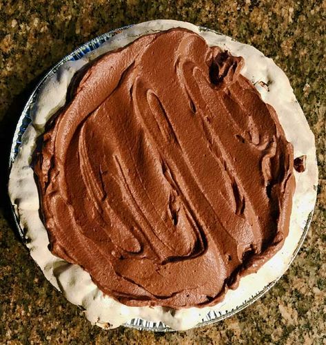 Like so many of my favorite recipes, this one comes from an old book of clippings collected by mother and grandmother. I don’t recall either of them ever making this pie, but they both loved anything with meringue and nuts (like the Luby’s Butternut Brownie Pie) so it makes sense they’d save this one. It’s...Read More » Chocolate Angel Pie Recipe, Angel Pie Recipe, I Want Chocolate, Silk Pie, Sweetened Whipped Cream, Chocolate Cream Pie, German Chocolate Cake, German Chocolate, Chocolate Pies