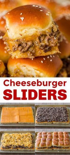 These Cheeseburger Sliders are so good - juicy, beefy, cheesy and easy (just 30 minutes to make) They are super easy to make (no patties) and are packed with flavor! I know you'll love these Hawaiian roll sliders! Lunch On The Grill, Easy Dinner Recipes For Two Beginner, Good Health Meals, Cheap Food Recipes Groceries Budget, Finger Foods With Meat, Quick And Easy Dinner Recipes For Family Kids Picky Eaters, Husband Approved Meals, Food That Will Last All Week, Easy Travel Recipes