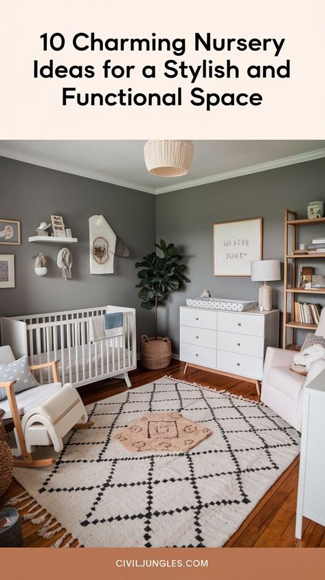 Discover 12 beautiful nursery ideas to transform any space into a cozy, welcoming haven for your baby. From color palettes that create a calming ambiance to clever storage solutions that keep essentials within reach, these nursery ideas are designed to blend comfort and functionality. Perfect for both small and large rooms, each idea will help you create a nurturing environment for your little one, ensuring they have a peaceful and joyful space to grow. Beautiful Nursery Ideas, Nursery Reading Nook, Nursery Reading, Dreamy Space, Beautiful Nursery, Clever Storage Solutions, Calming Colors, Clever Storage, Nursery Ideas