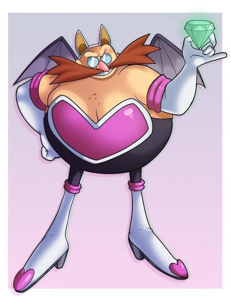 EGGMAN>> Fem Queen, Doctor Eggman, Rouge The Bat, Sonic Funny, Sonic Fan Characters, Sonic Franchise, Sonic Adventure, Sonic 3, Sonic And Shadow