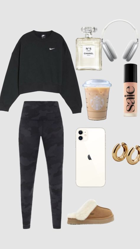 Cute but comfy #beauty #outfitinspo #black Black Sweatpants, Sweatpants, Beauty, Black, Tracksuit Bottoms