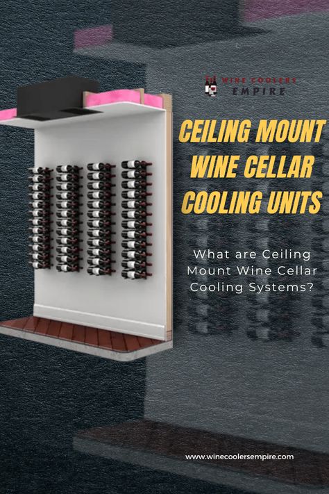 Maximize your wine storage space with our Ceiling Mount Wine Cellar Cooling Units collection at Wine Cooler Empire. 🍷❄️ Experience the convenience and elegance of ceiling-mounted cooling systems, designed to preserve your wine collection while saving valuable space. Explore the collection and elevate your wine storage to new heights. For Inquiries: Call📞+1-888-407-7770 #WineCooling #WineStorage #CeilingMountCooling #WineCoolersEmpire Home Wine Cellars, Room Cooler, Split System, Wine Coolers, Wine Wall, Wine Cellars, Best Wine, Wine Collection, Wine Room