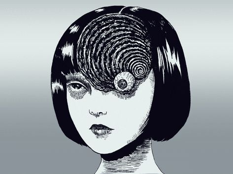 Scary Movie Characters, Japanese Horror, Junji Ito, Psychological Horror, Scary Art, Horror Comics, Comic Collection, New Backgrounds, Scary Movies