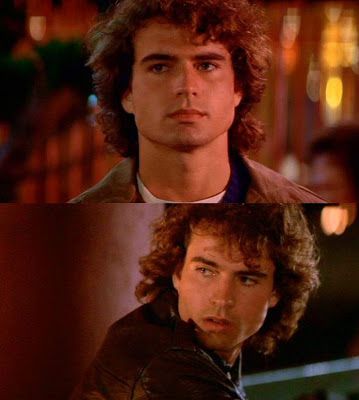 THE LOST BOYS, 1987 (as Michael) Jason Patric, The Lost Boys 1987, The Lost Boys, Curly Mullet, Movie Images, Middle Aged Man, Random Photos, Lost Boys, A Cartoon