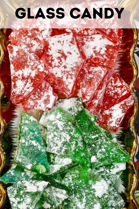 Stained Glass Candy Recipe, Stained Glass Candy, Easy Christmas Candy Recipes, Easy Candy Recipes, Delicious Christmas Cookies, Holiday Punch, Cooking Thermometer, Classic Recipes, Holiday Recipes Christmas