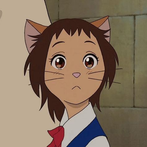 The Cat Returns Icon, The Cat Returns Aesthetic, The Cat Returns Haru, Ghibli Icons, Studio Ghibli Fanart, Personajes Studio Ghibli, The Cat Returns, Studio Ghibli Characters, Ghibli Artwork