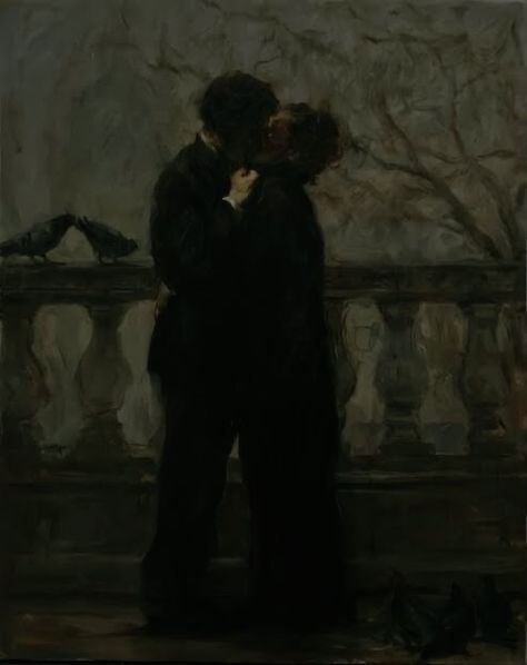 Dark Academia Couple, Romance Artwork, Dark Romance Aesthetic, Storm And Silence, Artwork Aesthetic, Romance Aesthetic, You My Love, Brown Acrylic, Rennaissance Art