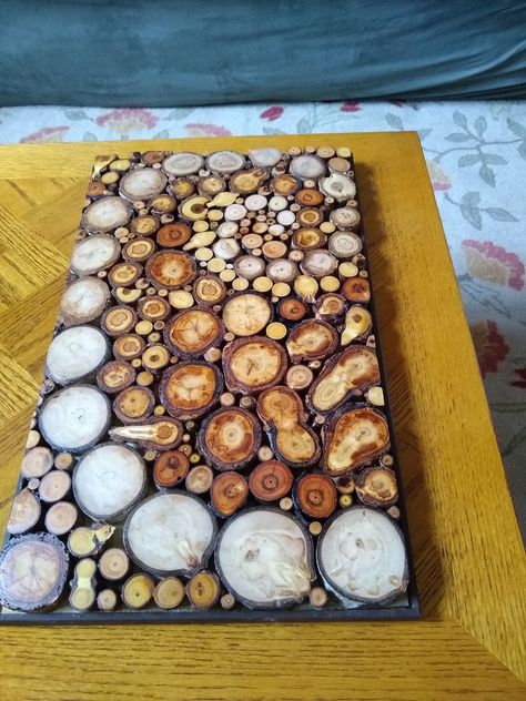 Aspen Wood Projects, Small Wood Box, Tuff Shed, Shed Home, Aspen Wood, Upcycle Ideas, Wood Slice Art, Wood Scraps, Rv Decor