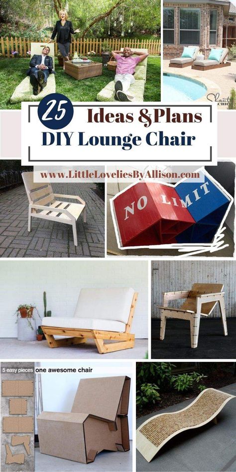 25 Ways To Build A DIY Lounge Chair In 2021 Diy Futon Chair, Diy Floor Chair With Back, Diy Chaise Lounge Indoor, Diy Lounge Chair Indoor, Diy Chaise Lounge, Diy Lounge Chair, Lounge Chair Diy, Curved Chaise, Tanning Chair