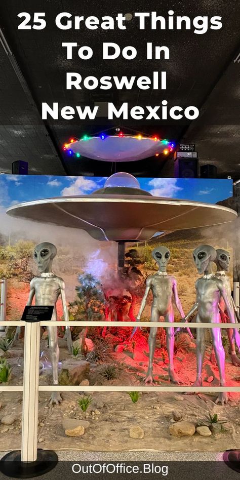 What To Do In Roswell New Mexico, Things To Do In Roswell New Mexico, Roswell New Mexico Aesthetic, New Mexico Travel, New Mexico Vacation, Southwest Road Trip, New Mexico Road Trip, Travel New Mexico, Roswell New Mexico