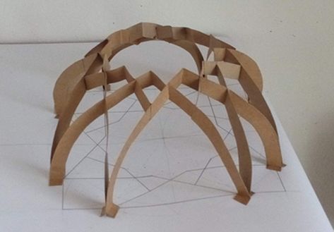 Structure In Architecture, Dome Model Architecture, Sacred Geometry In Architecture, Muqarnas Geometry, Structural Model Architecture, Shish Mahal, Dome Model, Dome Architecture, Architecture Geometry