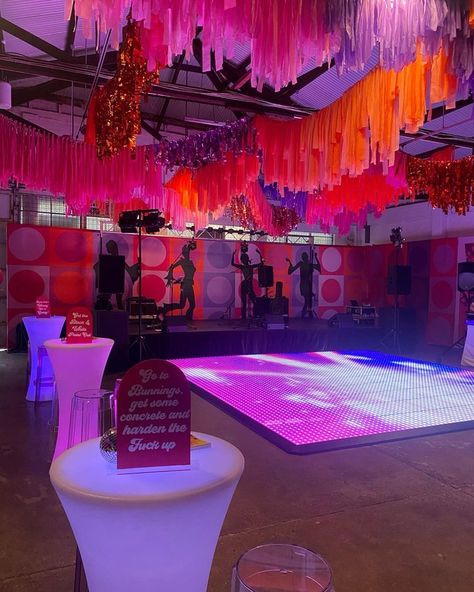 All posts • Instagram Austin Powers Party Decorations, Austin Powers Party, Event Stylist, Hens Party, Austin Powers, Led Furniture, December 11, Hen Party, Dance Floor