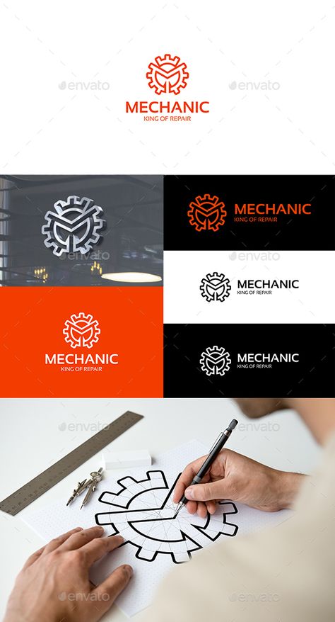 Logo For Engineering Company, Logo Mechanic Design, Logo Design Engineering, Industrial Engineering Logo, Mechanical Logo Design, Mechanic Logo Design Ideas, Mechanical Engineering Logo Design, Engineer Logo Design, Auto Logo Design