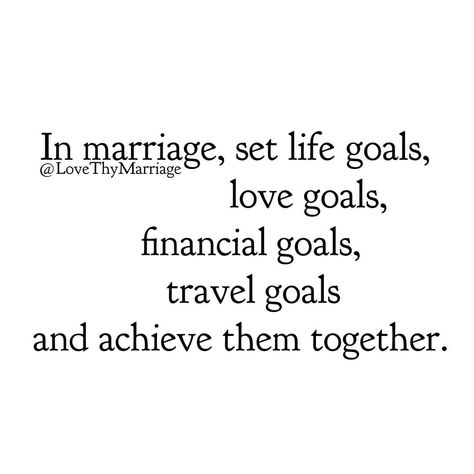 Marriage is a wonderful partnership to achieve goals. #LoveThyMarriage #marriage #love #relationship #couple #wedding Marriage Vision Board, Couple Marriage, Couple Stuff, Achieve Goals, Marriage Goals, Marriage Is, Love Relationship, Couple Wedding, Achieving Goals