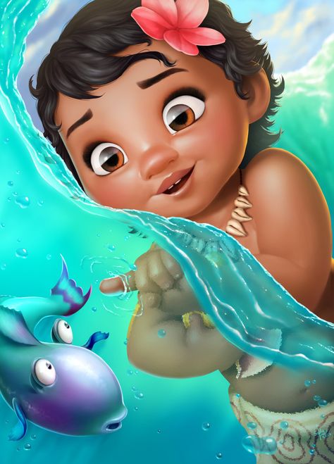 moana baby | Moana child by Maria2904 on DeviantArt Children Movies, Disney Moana Art, All Disney Movies, Lindo Disney, Festa Moana Baby, Moana Bebe, Goth Disney, Disney Movie Art, Island Princess