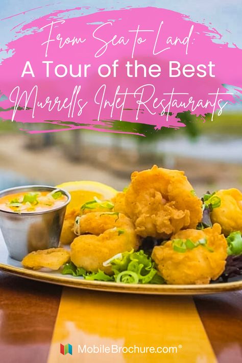 Whether you're a seafood-loving matey or a pizza-loving landlubber, these Murrells Inlet restaurants are the best for a foodie tour. Check out our blog on the best Murrells Inlet Restaurants Murrells Inlet Sc Restaurants, Myrtle Beach Restaurants, Bbq Baby Back Ribs, Grill Steak, Cheddar Burger, Murrells Inlet Sc, Bbq Sandwich, Seafood Market, Southern Cuisine