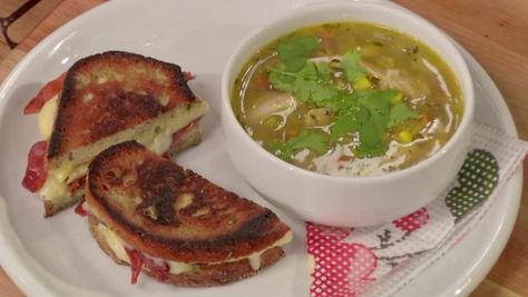 Watch Cook Along with Anne and Alton from Food Network Hearty Chicken Soup, Worst Cooks In America, Anne Burrell, Savory Meatballs, Worst Cooks, Brother Printer, Chicken Soup Recipe, Hearty Chicken, Hot Soup