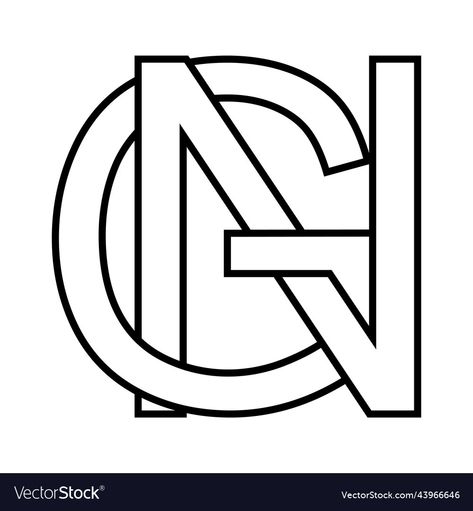 G And N Logo, N G Logo, Gn Pic, Ng Logo, G Names, Ancient Drawings, Monogram Art, City Silhouette, Aesthetic Letters