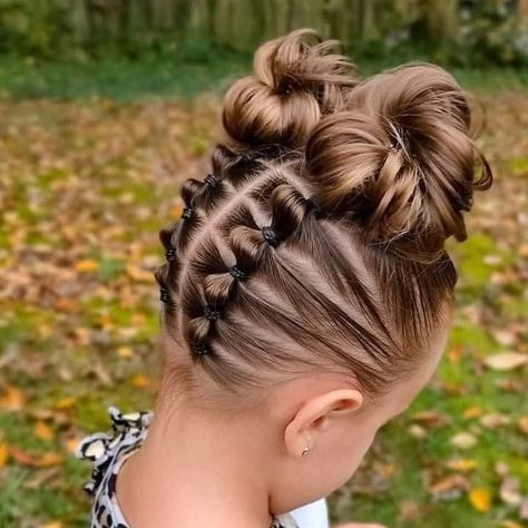 Picture Day Hairstyle, Picture Day Hairstyles For Kids, Picture Day Hairstyles, Toddler Hairstyles Girl Fine Hair, Hairstyle Girl, Girly Hairstyles, Girl Hair Dos, Lil Girl Hairstyles, Girls Hairstyles Easy