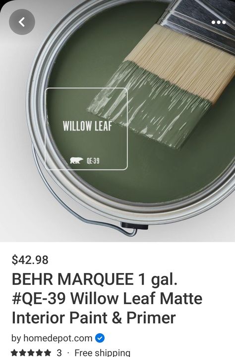 Behr Cypress Vine Paint, Cypress Vine Behr, Emerald Library, Cypress Vine, Warm Paint Colors, House Color Palettes, Behr Paint, Green Paint Colors, Paint Swatches