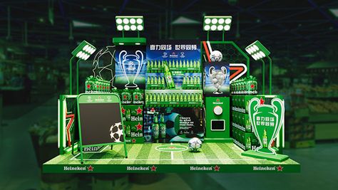 Sports Booth Design, Football Booth Ideas, Sports Activation Ideas, Sport Pop Up Store, Soccer Activation, Sports Exhibition Booth Design, Activation Booth, Brand Activation Ideas, Clear Shampoo