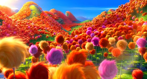 Lorax Background Lorax Trees, Truffula Trees, Collage Fodder, Character Vibes, Soul Collage, Twitter Backgrounds, Slide Background, Disney Background, The Lorax