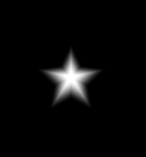 Star Icon, Black Icon, Icon Pfp, Black Background, White, Black