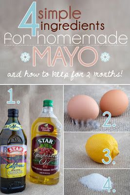 Home made mayo! Avocado Oil Mayonnaise Recipe, Humble Kitchen, Side Orders, Homemade Mayo, Mayonnaise Recipe, Homemade Condiments, Chicken Crockpot, Condiment Recipes, Homemade Mayonnaise