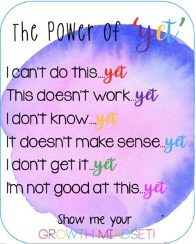 The power of 'yet' desk tags Desk Tags, Auditory Processing Disorder, Graduating Teacher, Great Fire Of London, I Cant Do This, Change Your Mindset, School Work, Positive Parenting, School Classroom