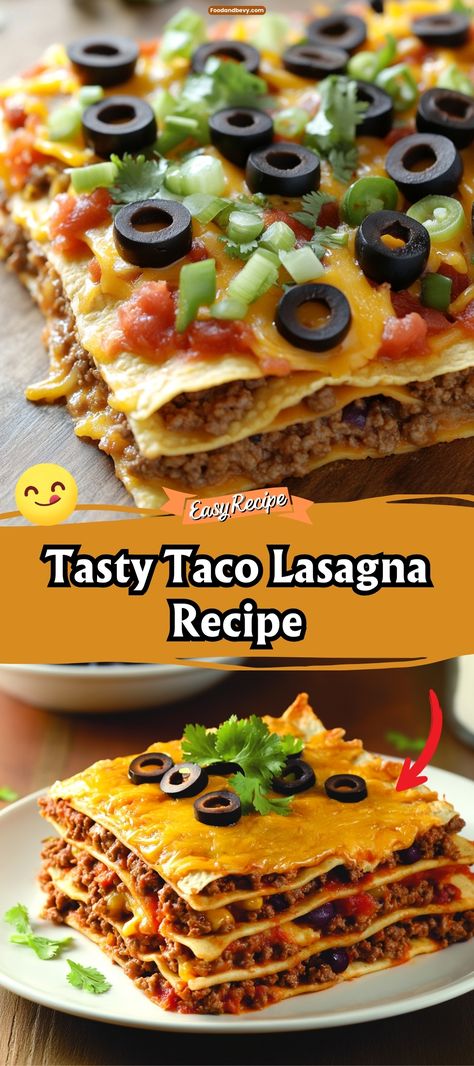 Taco Lasagna Recipe Tortilla Lasagna, Traditional Tacos, Mexican Lasagna Recipe, Taco Lasagna Recipe, Mexican Ingredients, Soft Tortillas, Taco Lasagna, Traditional Lasagna, Italian Comfort Food