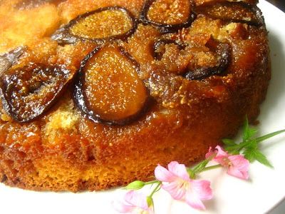 Fresh Fig Cake Recipe, Fig Recipes Dessert, Strawberry Upside Down Cake, Fig Bread, Fig Jam Recipe, No Bake Banana Pudding, Fig Cake, Pea And Ham Soup, Tasha Tudor