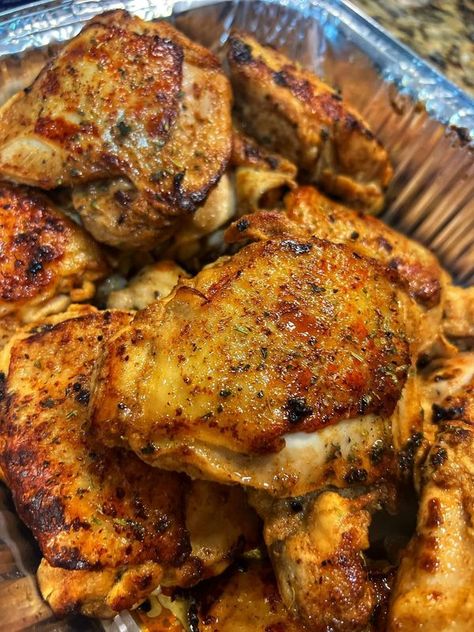 Chicken Receipt, Buttermilk Oven Fried Chicken, Roasting Chicken, Oven Fried Chicken, Grandmas Recipes, Fries In The Oven, Roasted Chicken, Family Favorites, Yummy Recipes