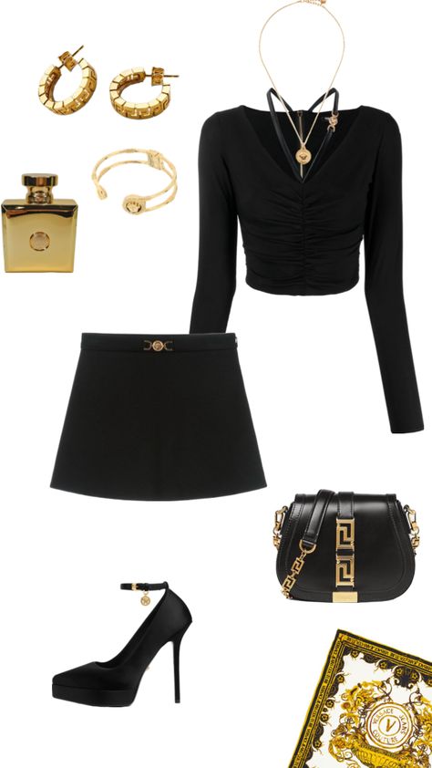 #fashion #style #outfitinspo #vintage #designer #versace #oldmoney #classy #versaceoutfit Versace Outfit Women Casual, Versace Outfit Women, Outfit Women Casual, Versace Aesthetic, Vintage Fashion Style, Fashion Trend Board, Versace Outfit, Over 50 Womens Fashion, Fashion Group