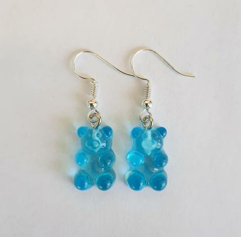 Making Gummy Bears, Gummy Bear Earrings, Aesthetic Collection, Bear Earrings, Diy Bracelet Designs, Cracker Barrel, Gummy Bear, Gummy Bears, Stylish Jewelry