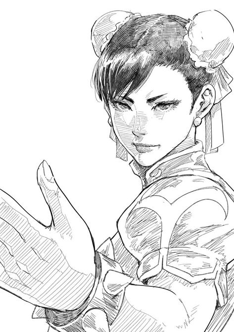 Girl Sketches, Street Fighter Characters, Street Fighter Art, Asoiaf Art, Photographie Portrait Inspiration, Animation Art Character Design, Chun Li, Poses References, Animated Icons